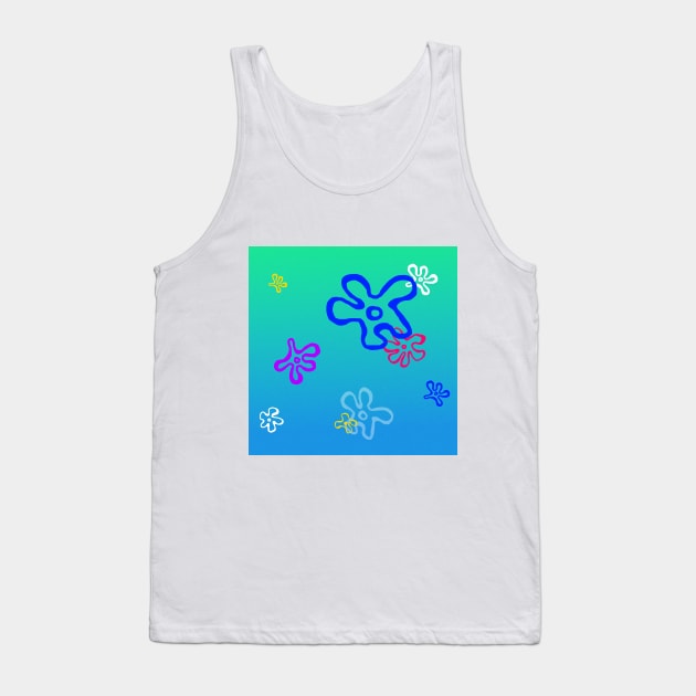 Bikini Bottom Sky Tank Top by eddien